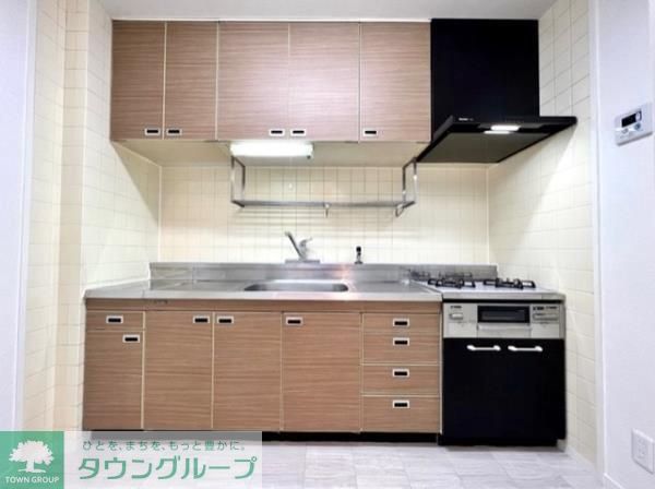 【品川区北品川のマンションのキッチン】