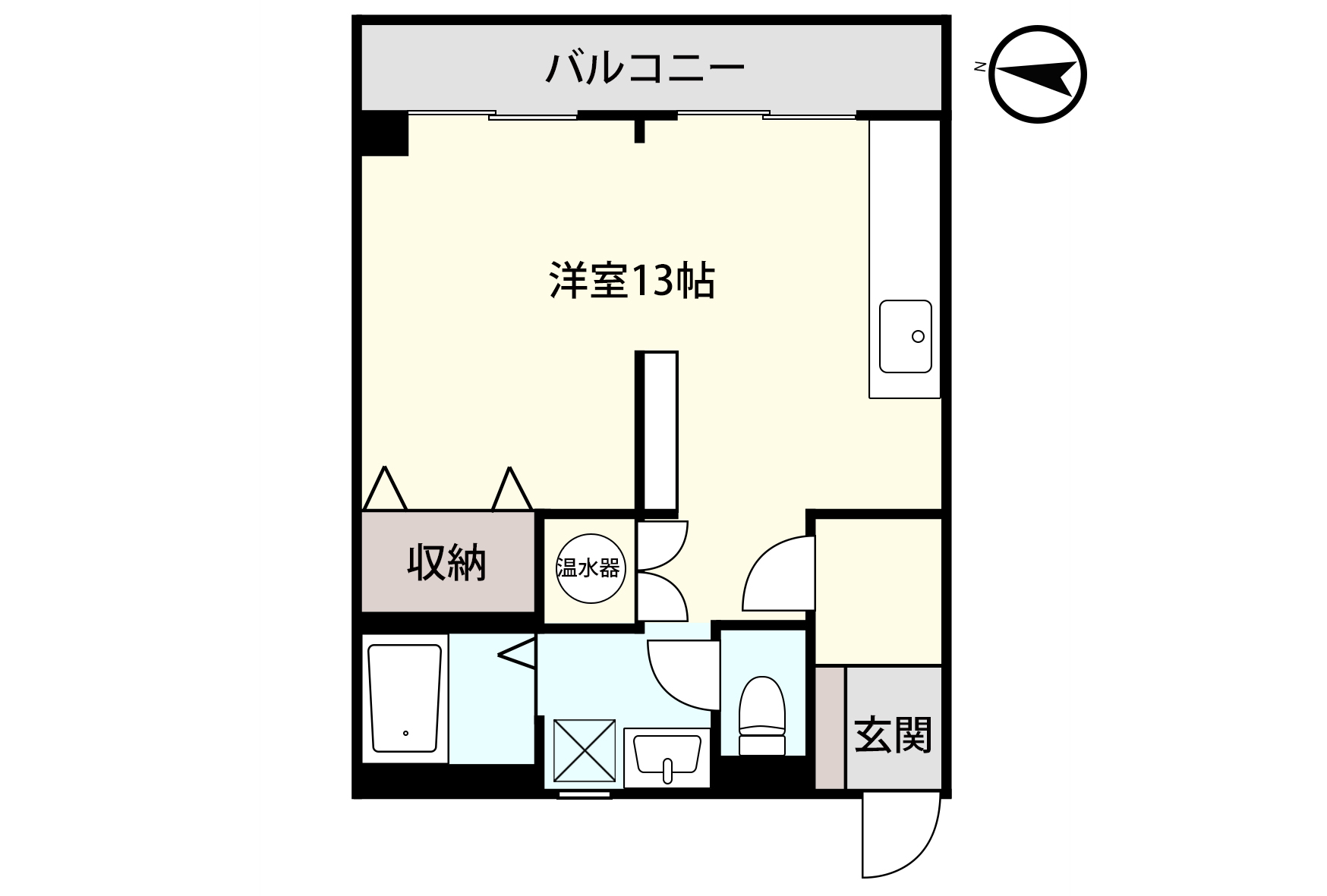 【アシスト第6青森マンションの間取り】