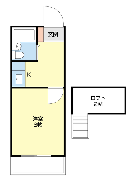 カーサＳ・Ｋの間取り