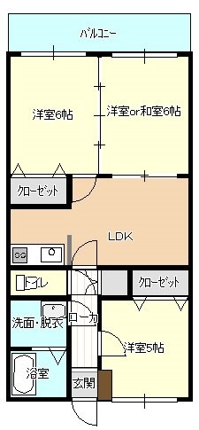 マンションエトワールの間取り