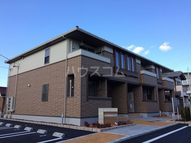 常滑市西之口のアパートの建物外観