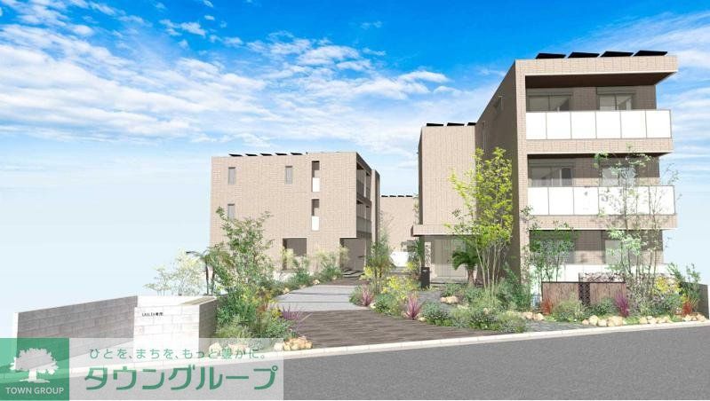 川崎市中原区苅宿のマンションの建物外観