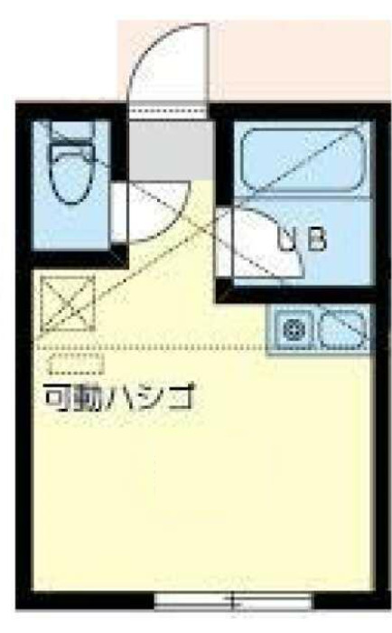 横浜市金沢区六浦南のアパートの間取り