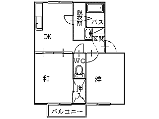 セジュールトータスの間取り