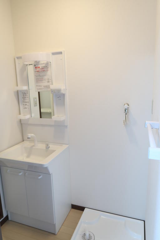洗面設備　平成31年1月建築！オール電化アパート！独立洗面台付！