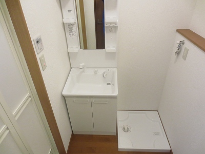 洗面設備　平成31年1月建築！オール電化アパート！独立洗面台付！