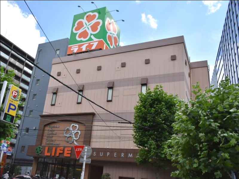 スーパー　ライフ 神田和泉町店（スーパー）まで423m