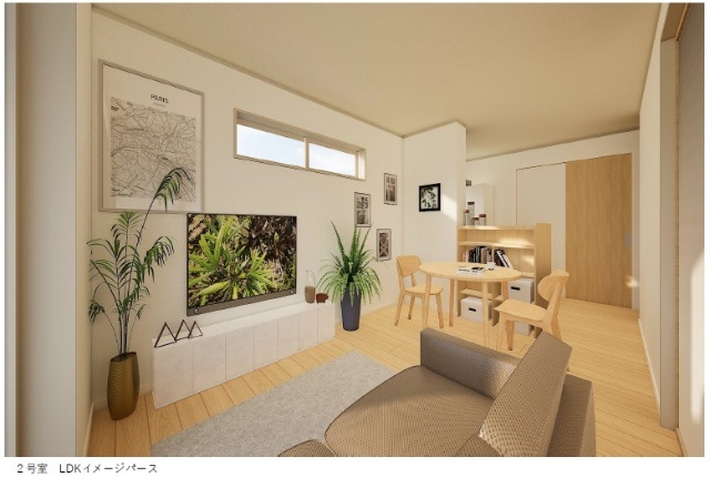居室・リビング　イメージパース