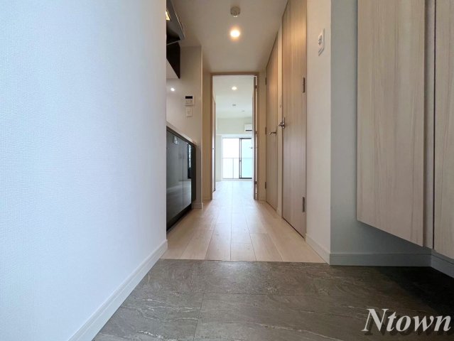 玄関　明るい玄関です