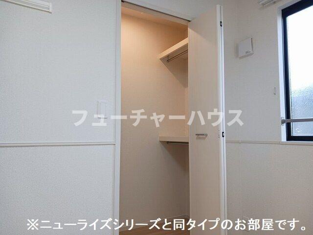 収納　たっぷりとした収納スペースです