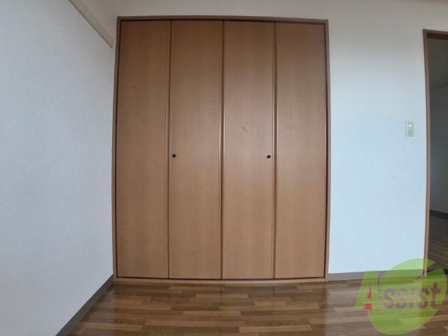 収納　クローゼットがあるので荷物がたくさんある方でも安心。