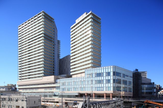 建物外観　丈夫で安心の鉄筋コンクリート造マンションです☆