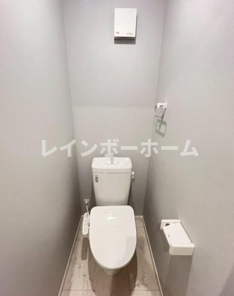 トイレ　ゆったりとした空間のトイレです