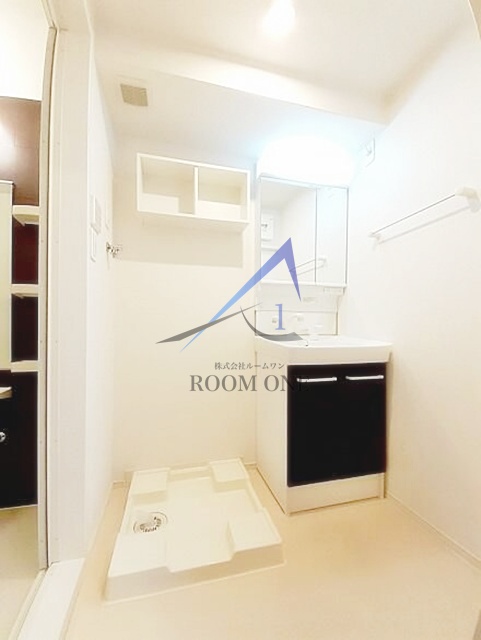 洗面設備　洗面台です。