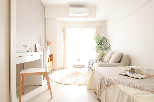 バルコニー　写真は別部屋です。