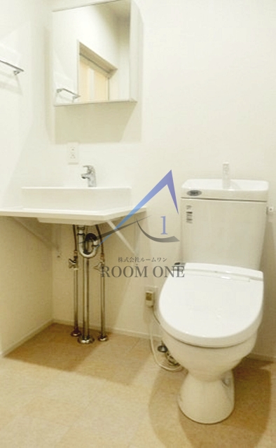 洗面設備　洗面台です。