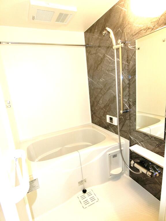 バス・シャワールーム　同型物件の写真、配色に違いあり