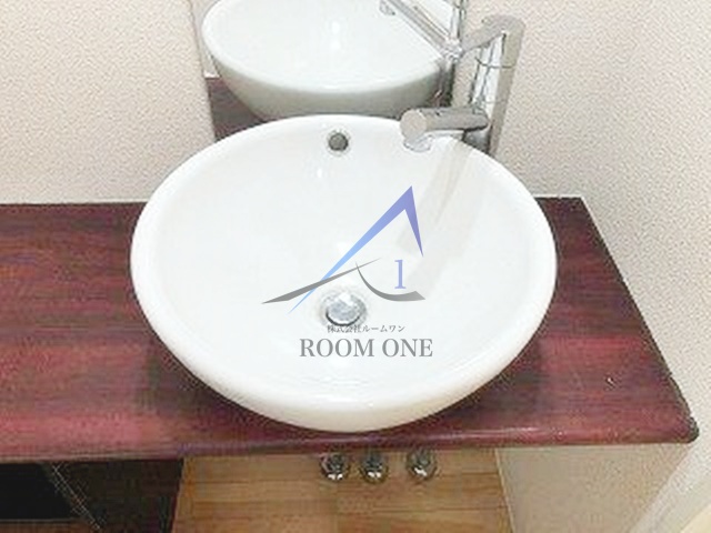 洗面設備　洗面台です。