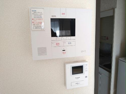 セキュリティ　モニターホン標準設置♪