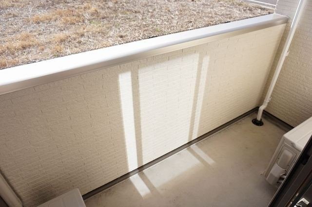 バルコニー　広々としたバルコニーです