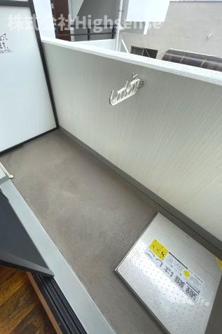 バルコニー　落ち着いた時間を過ごせるバルコニーです