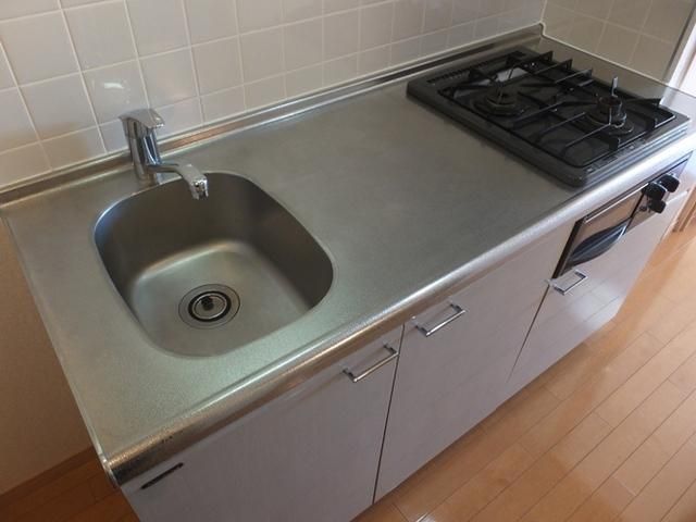 キッチン　システムキッチン2口コンロ