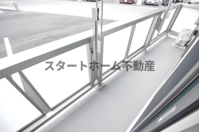 バルコニー　広々としたバルコニーです