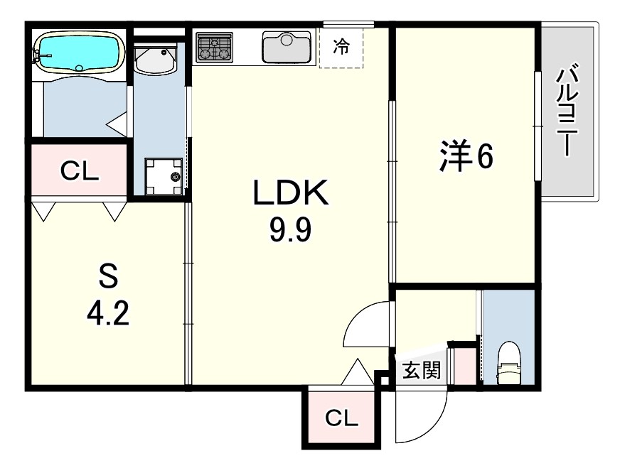 THE RESIDENCE 大庄西町の間取り写真