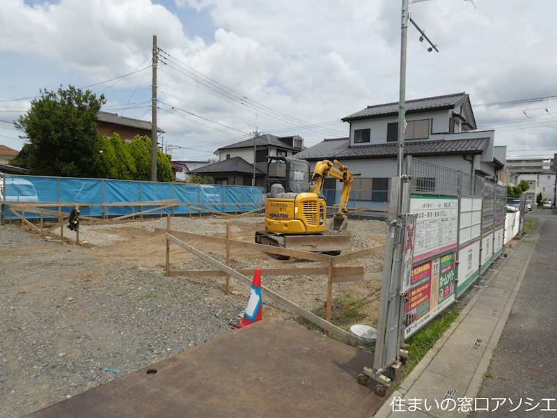 建物外観　越谷市宮本町　アパートIV期新築工事のご紹介は住いの窓口アソ
