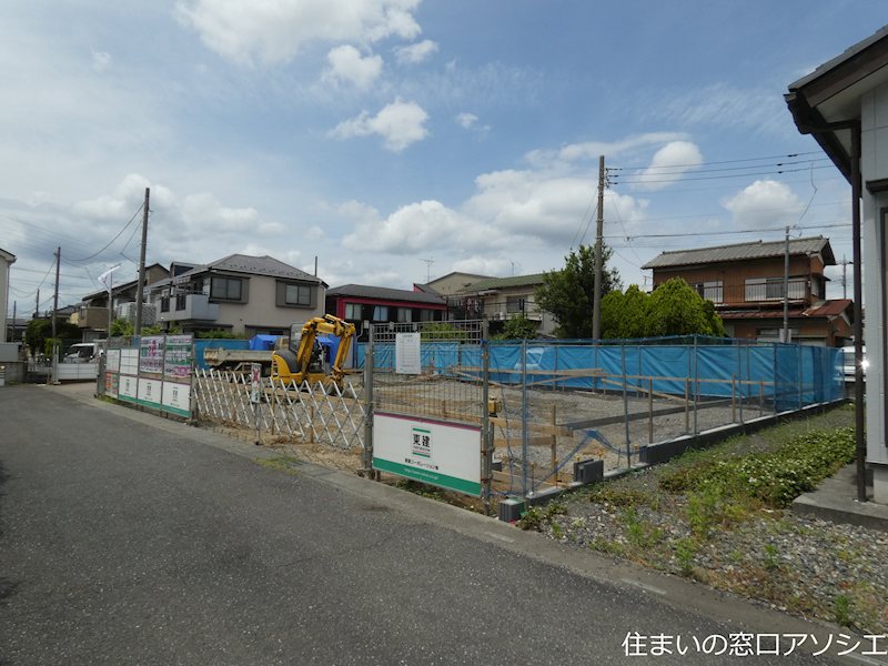 建物外観　越谷市宮本町　アパートIV期新築工事のご紹介は住いの窓口アソ