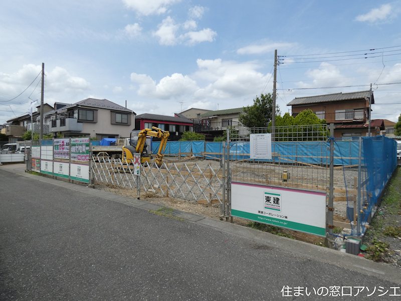 建物外観　越谷市宮本町　アパートIV期新築工事のご紹介は住いの窓口アソ