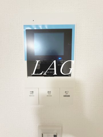 セキュリティ　モニター付きインターフォンです。