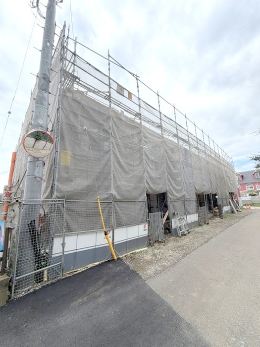 建物外観　建築中