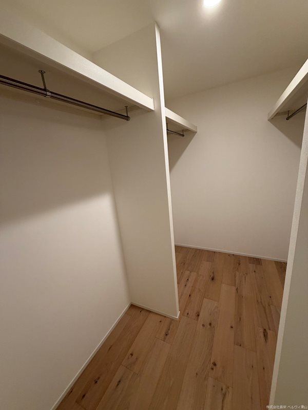 収納　大型ウォークインクローゼット