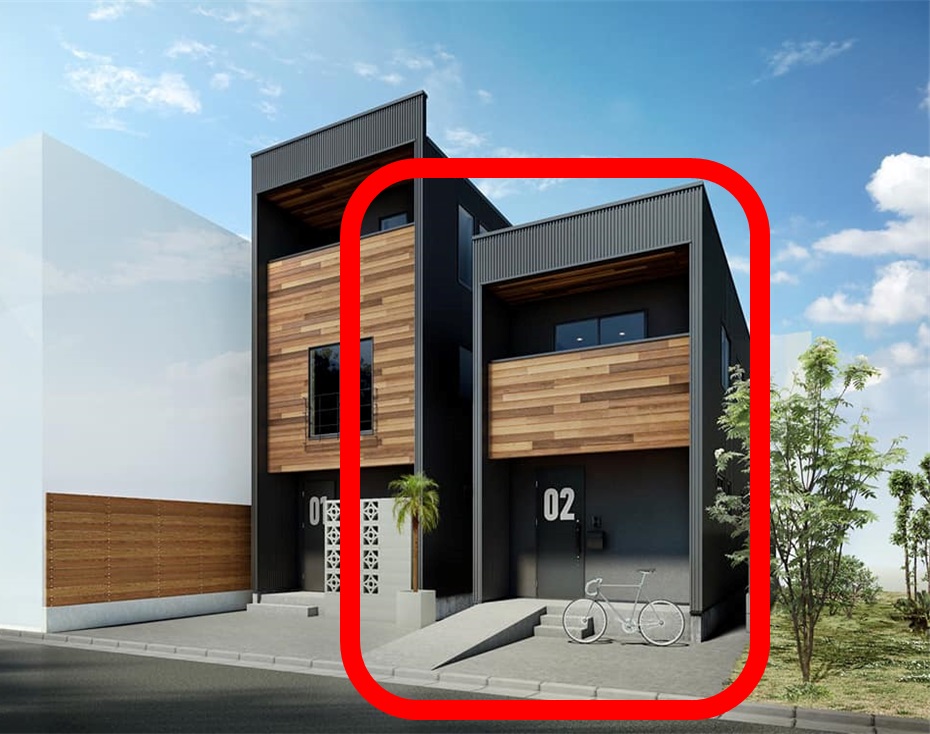 三番町戸建の外観写真