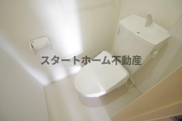 トイレ　ゆったりとした空間のトイレです