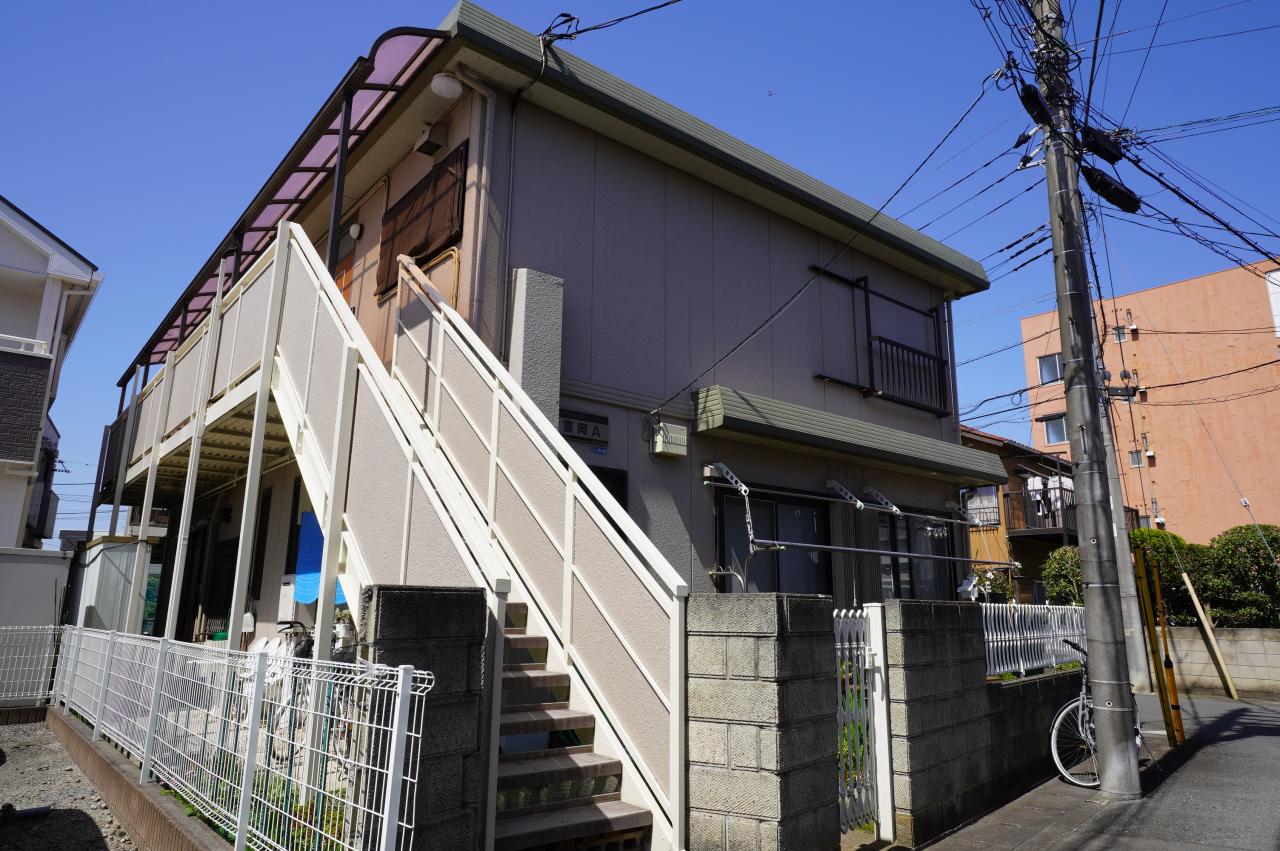 京王相模原線 京王稲田堤駅 徒歩6分 2階建 築34年の外観写真