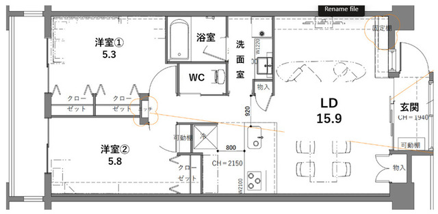 間取り図