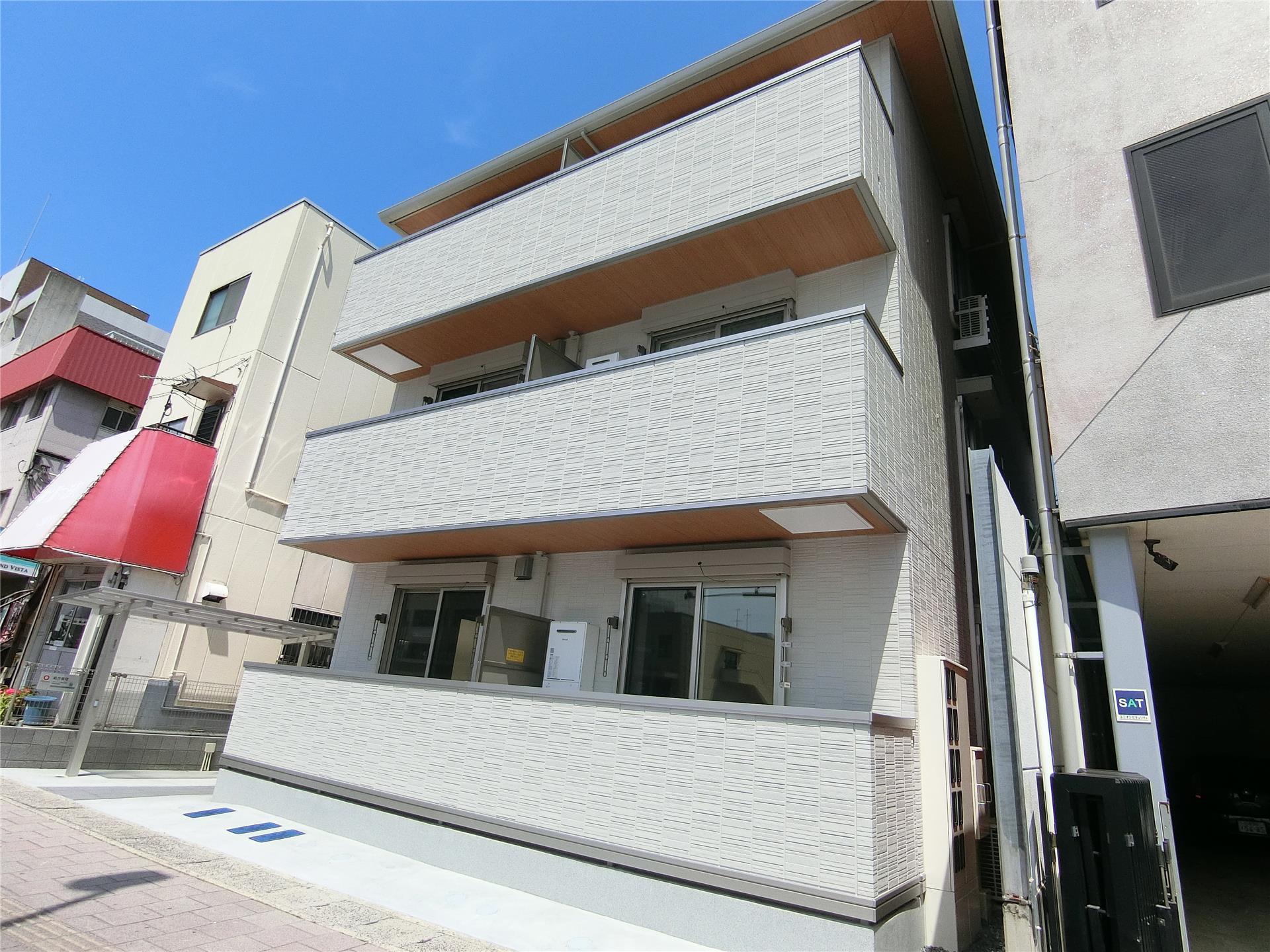 建物外観　2024年築　ペルル新広