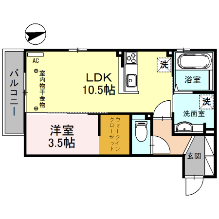 Le Calmeの間取り写真