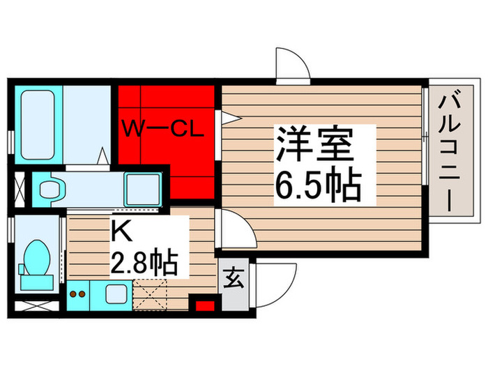 ア-ク町屋の間取り写真