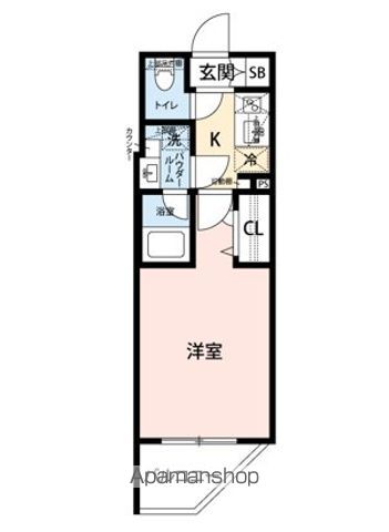 MAXIV CROS府中の間取り写真