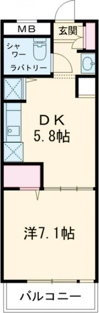 SOCIETY桜新町の間取り写真