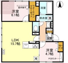 Heretierraの間取り写真