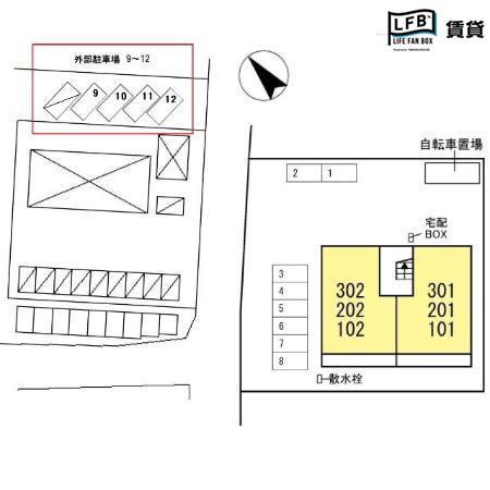 セキュリティ　駐車場