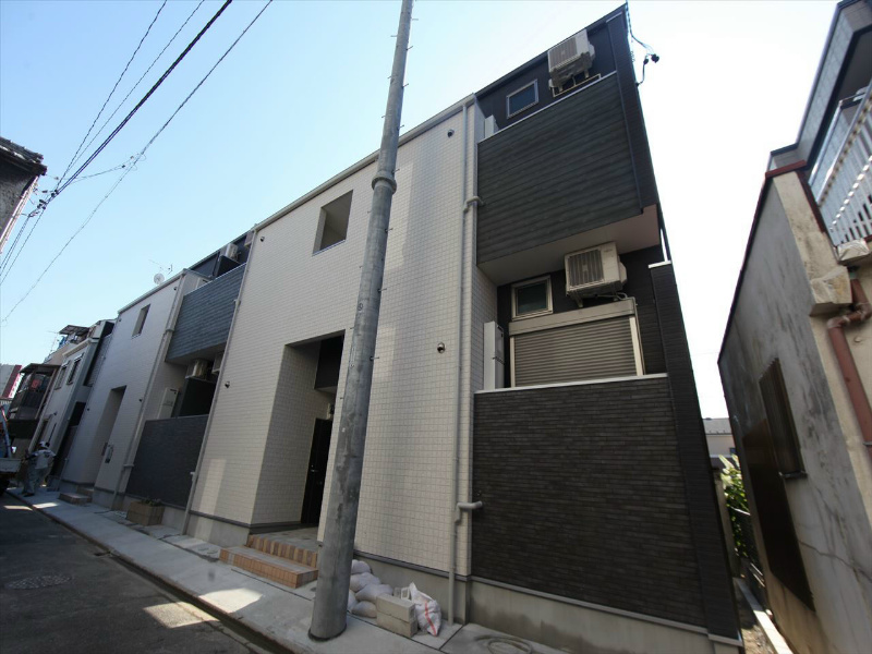 建物外観　外観　デザイナーズ　光インターネット無料