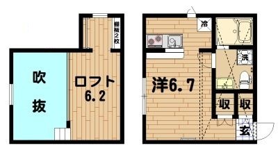 PRIMA Lilieの間取り写真