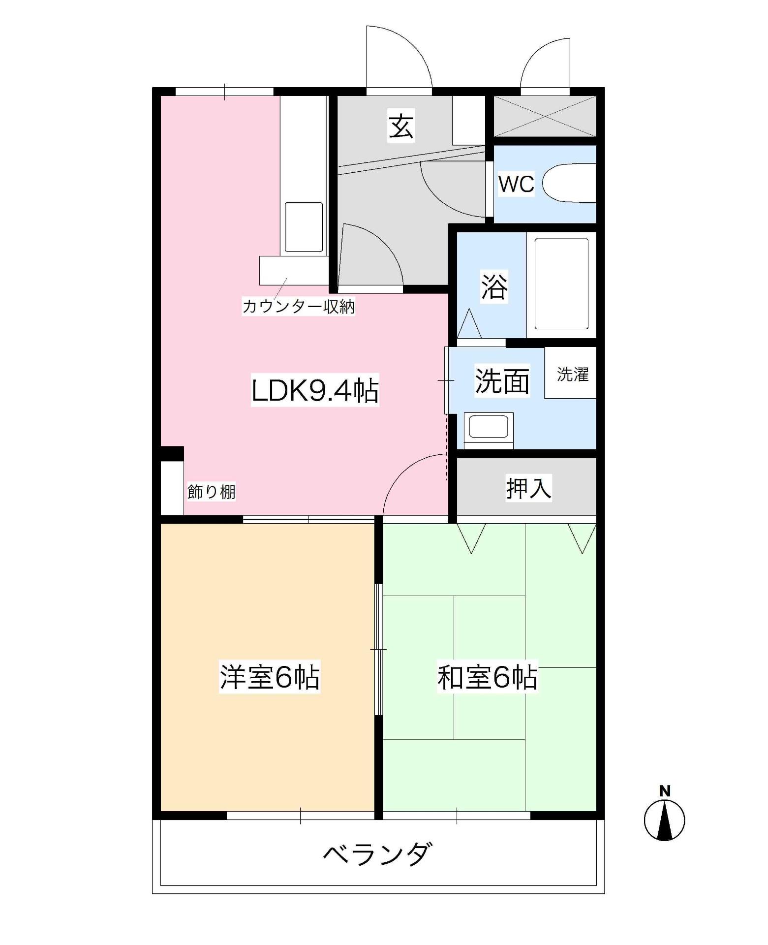 sabcoartの間取り写真