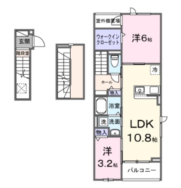 リラリア町田の間取り写真