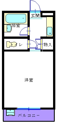 グランパスIIの間取り